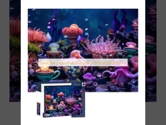 Emballage boîte couleur pour puzzle 50*70 cm Dimensions