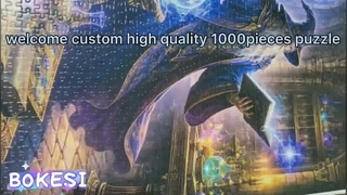 Puzzle personnalisé de 1000 pièces de haute qualité