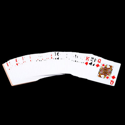 Un bon prix. Jeux de cartes sur table sur mesure 52 pièces pour le casino en ligne
