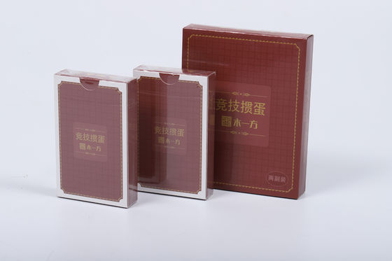 Un bon prix. BKS CMYK Cartes à jouer imprimées sur mesure Impression numérique en ligne