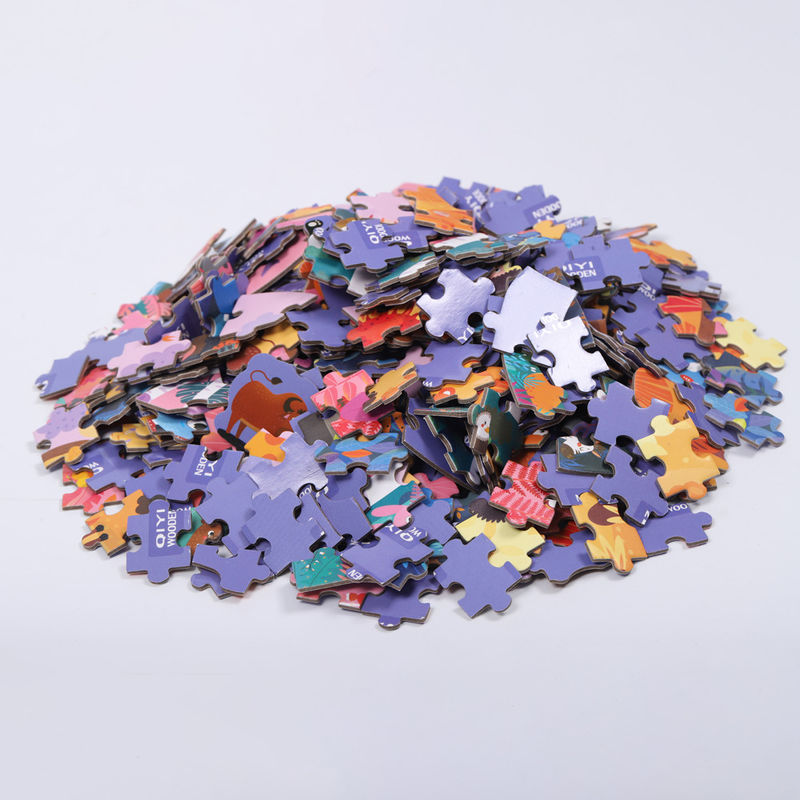Puzzles personnalisés de Noël rectangulaires 500 pièces