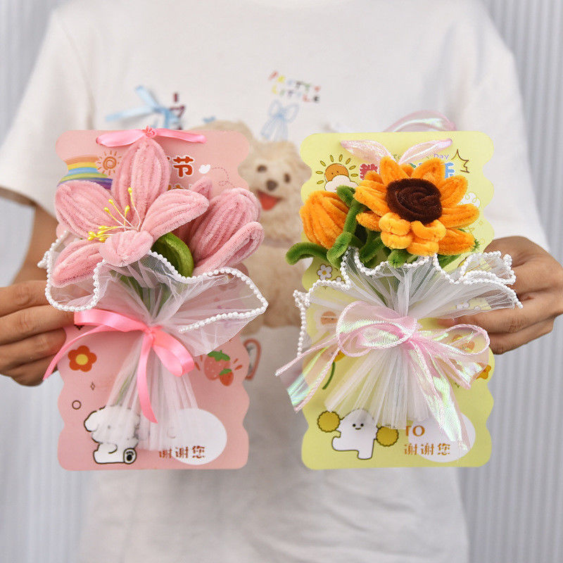 Impression numérique Création de cartes de vœux de fleurs à l'intérieur vide pour les messages personnels Features papier Impression