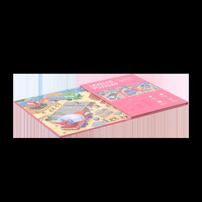 Un bon prix. Puzzle amusant en jouant aux cartes avec un arrière-plan coloré en ligne