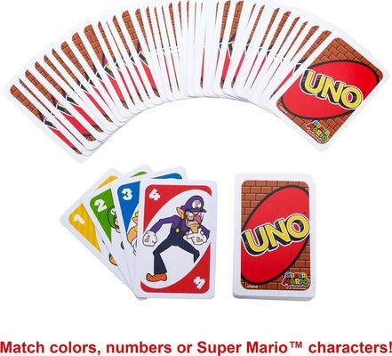 Un bon prix. Durabilité Puzzle unique Deck de cartes pour tous les âges Finition lisse / 52 cartes 4 combinaisons en ligne