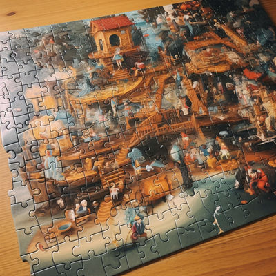 Un bon prix. Ensemble de puzzles colorés améliorant les compétences de résolution de problèmes Pièces de jouets éducatifs sûrs en ligne