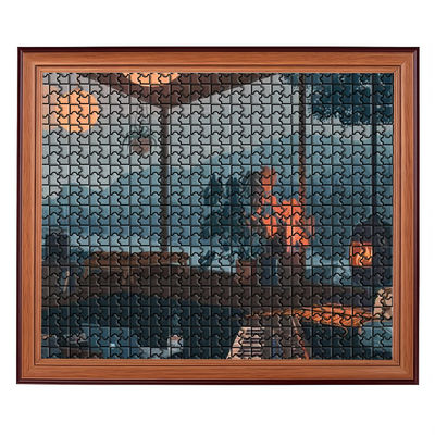 Un bon prix. Puzzles photo rectangulaires à couleur personnalisables en ligne