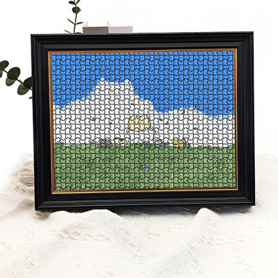 Un bon prix. Puzzles personnalisés en couleur rectangulaire en ligne