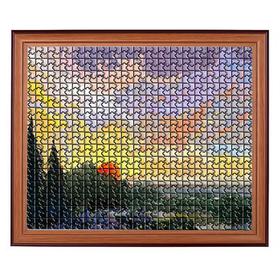 Puzzles de noms personnalisés Des tableaux de puzzles éducatifs pour les enfants