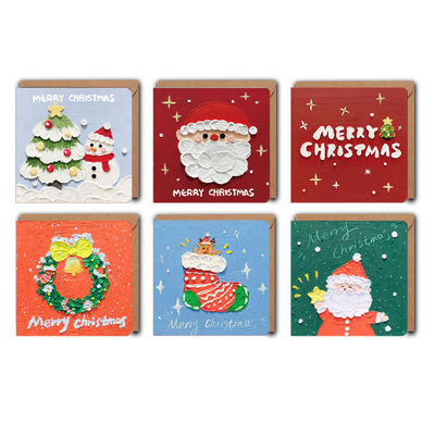 Un bon prix. L'impression numérique de cartes de Noël familiales uniques en ligne