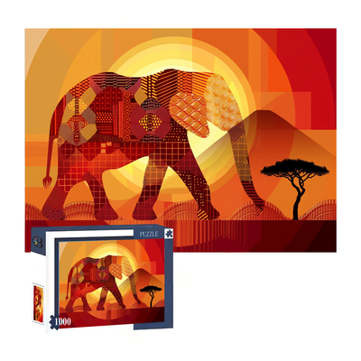 Un bon prix. Puzzle éducatif personnalisé de 1000 pièces en ligne